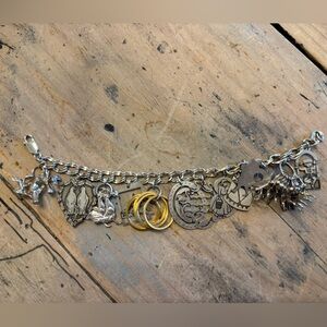 12 Days Of Christmas Charm Bracelet lightweight